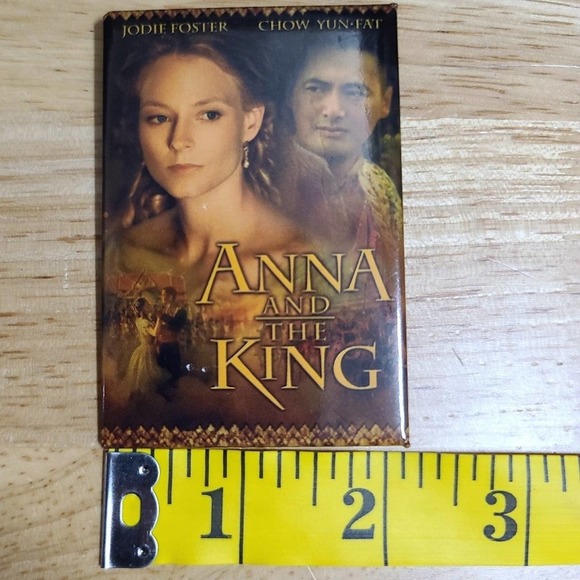 Vintage 1999 Anna And The King Movie Promo pin - Picture 5 of 5